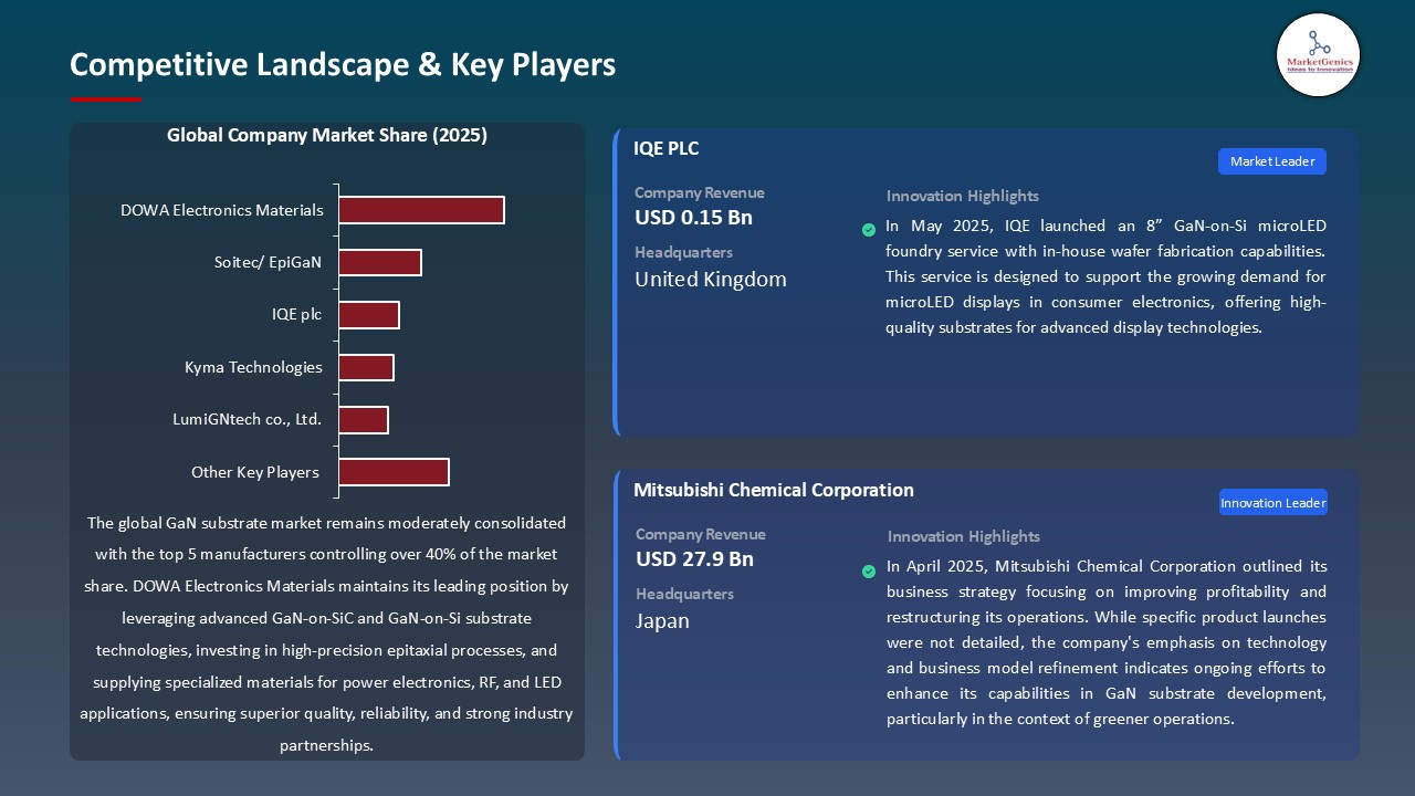 GaN Substrate Market_Competitive Landscape & Key Players