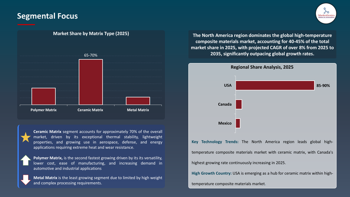 High-Temperature Composite Materials Market -Segmental Focus