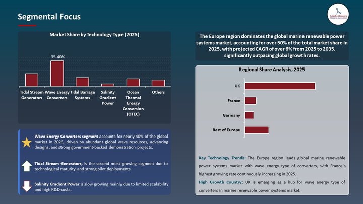 Marine Renewable Power Systems Market Segmental Focus