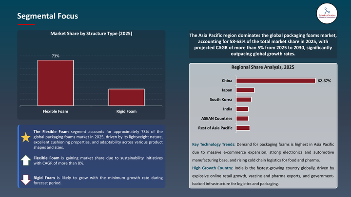 Packaging Foams Market -Segmental Focus