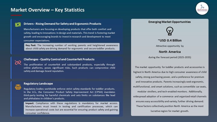 Toddler Products & Accessories MarketMarket Overview – Key Statistics