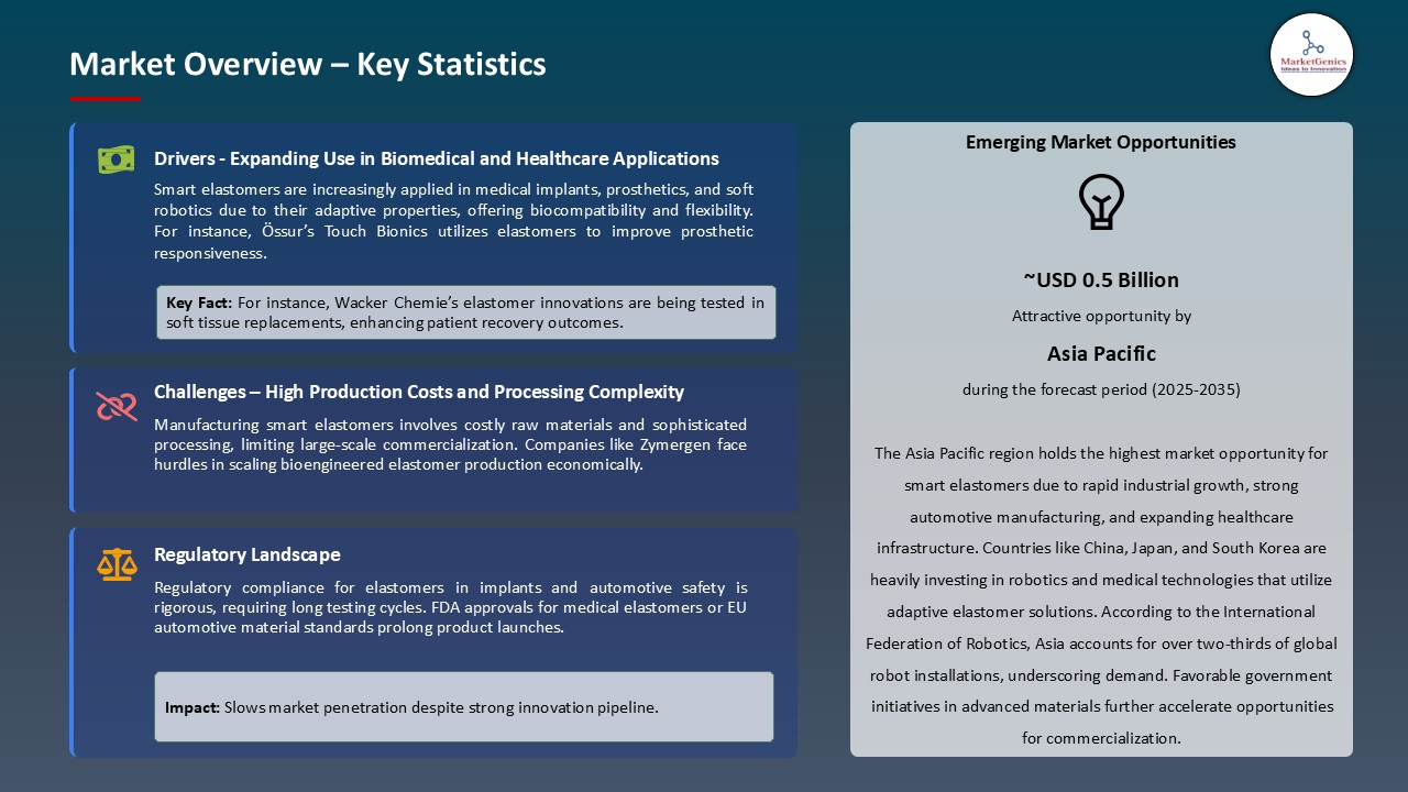 Smart Elastomers Market_Overview – Key Statistics