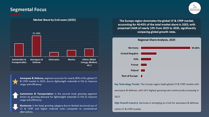 CF & CFRP Market Segmental Focus