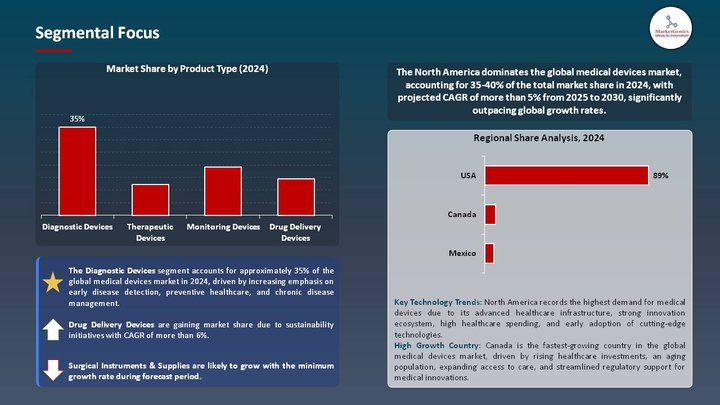 Medical Devices Market Segmental Focus