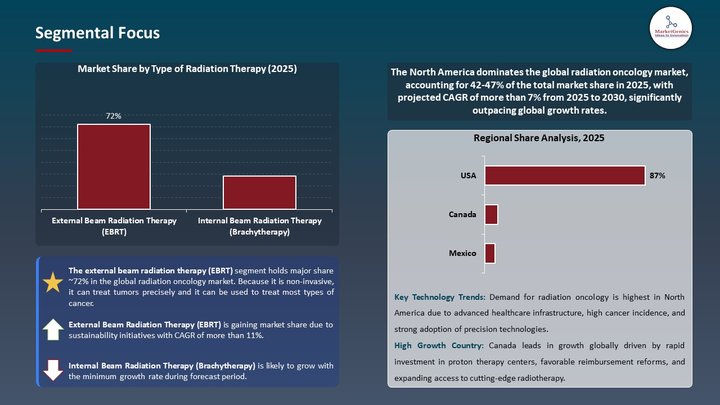 Radiation Oncology Market Segmental Focus
