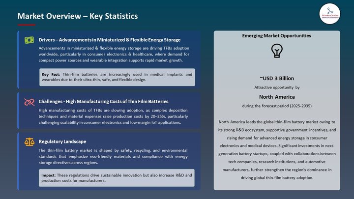 Thin Film Battery Market Market Overview – Key Statistics