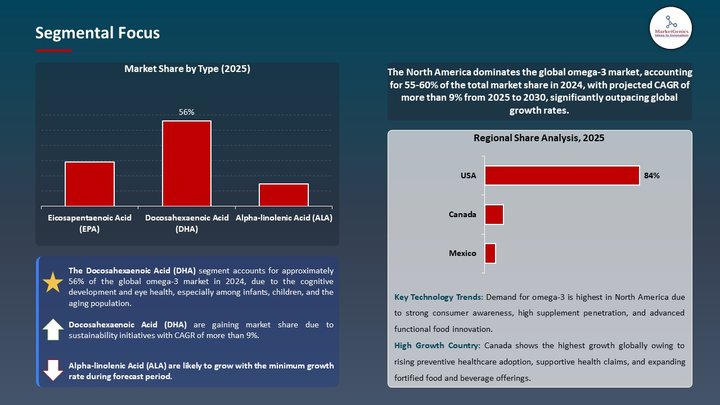 Omega-3 Market Segmental Focus