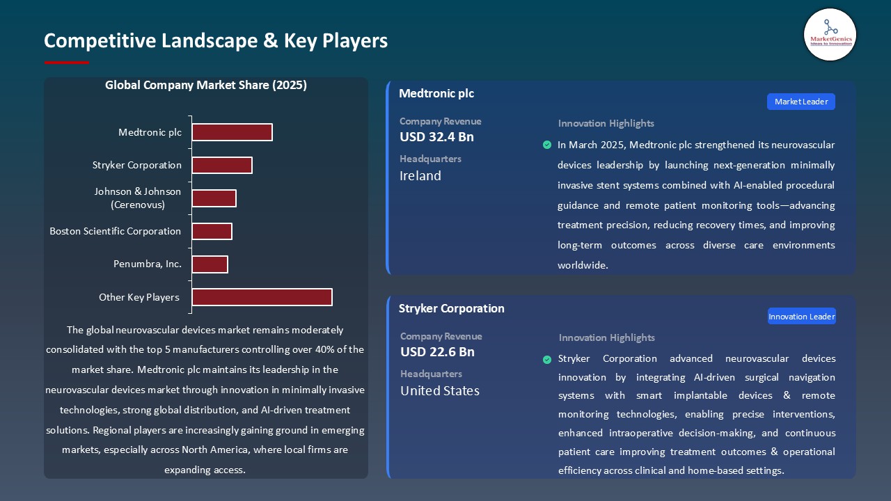Neurovascular Devices Market_Competitive Landscape & Key Players
