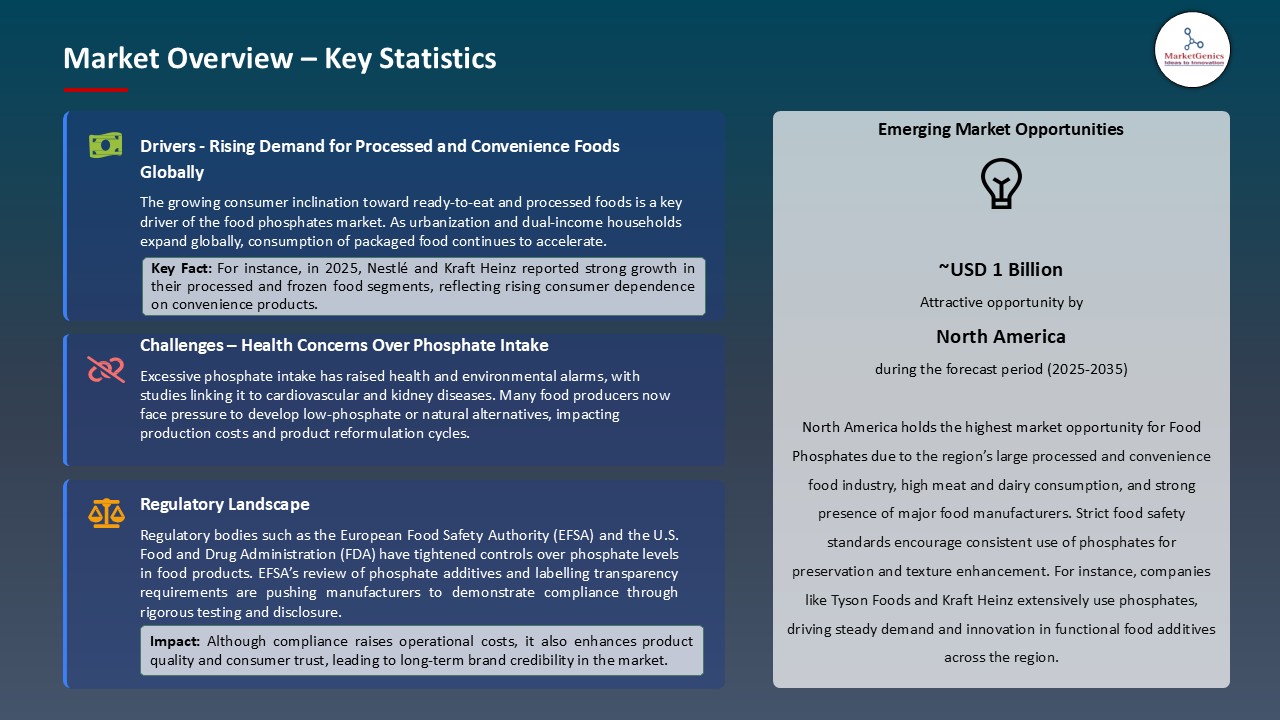 Food Phosphate Market_Overview – Key Statistics