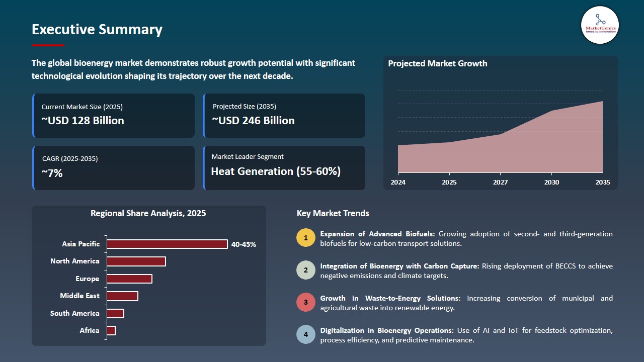 Bioenergy Market 2026-2035_Executive Summary