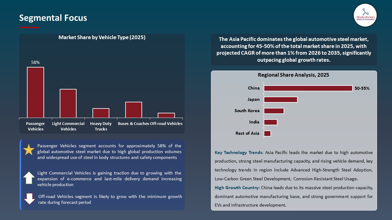 Global Automotive Steel Market 2026-2035_Segmental Focus