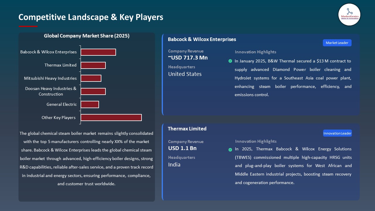 Global Chemical Steam Boiler Market 2026-2035_Competitive Landscape & Key Players