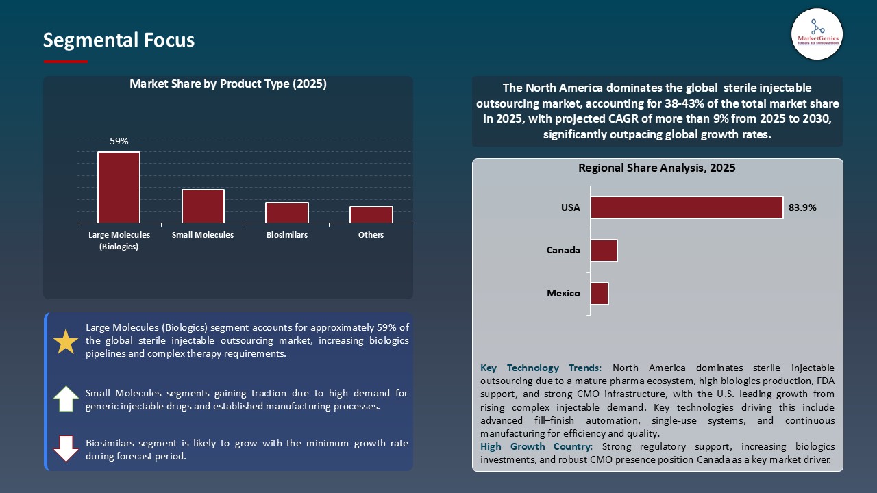 Sterile Injectable Outsourcing Market_Segmental Focus