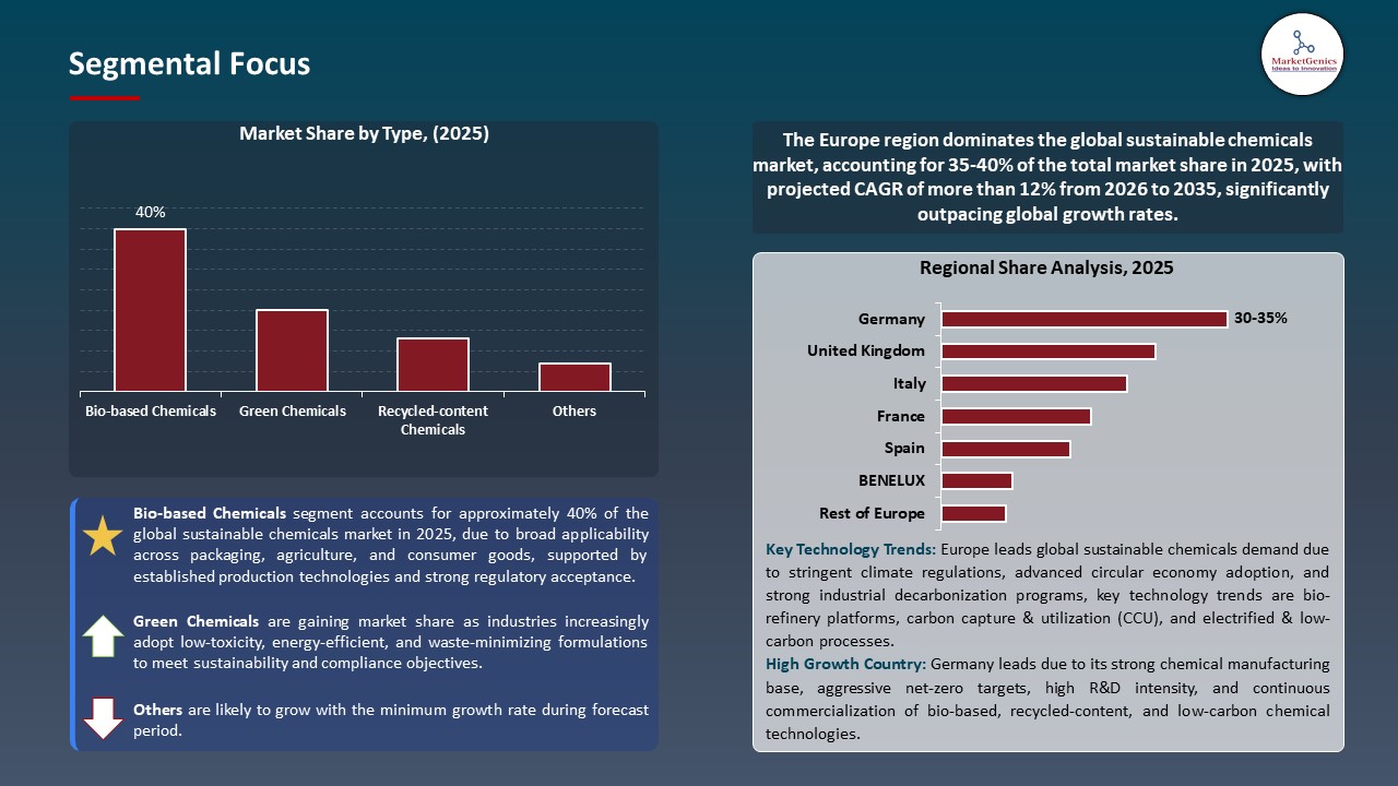 Global Sustainable Chemicals Market 2026-2035_Segmental Focus