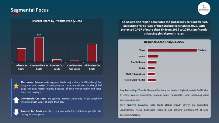 Baby Car Seat Market Segmental Focus