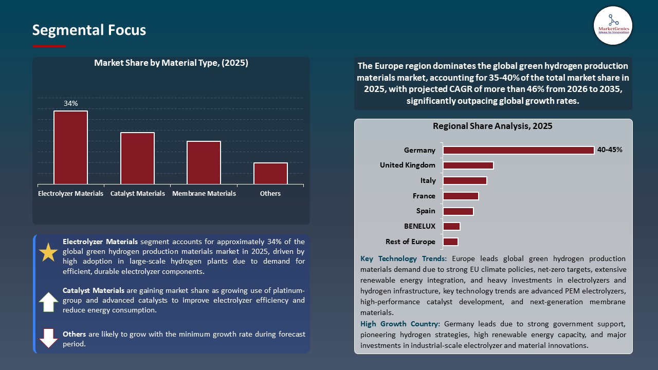 Global Green Hydrogen Production Materia Market 2026-2035_Segmental Focus
