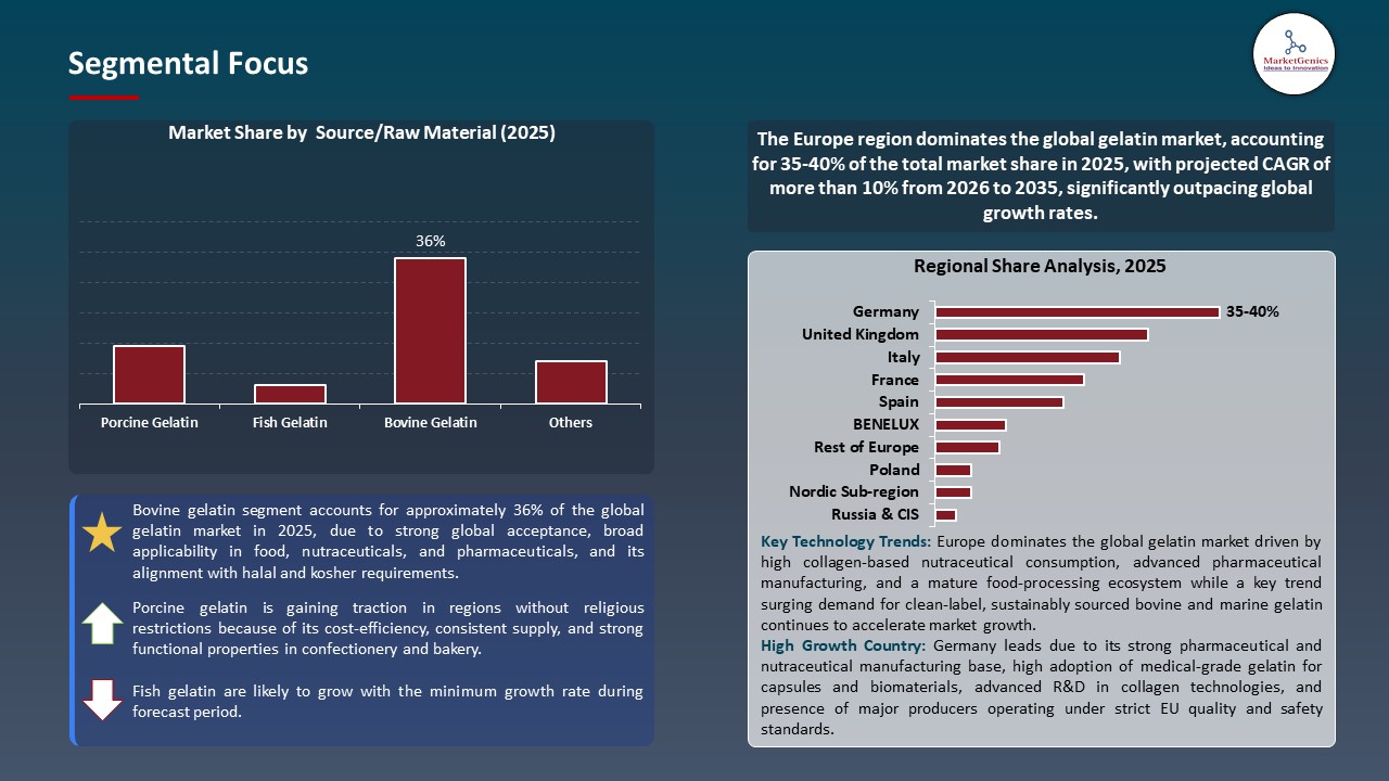 Global Gelatin Market 2025-2035_Segmental Focus